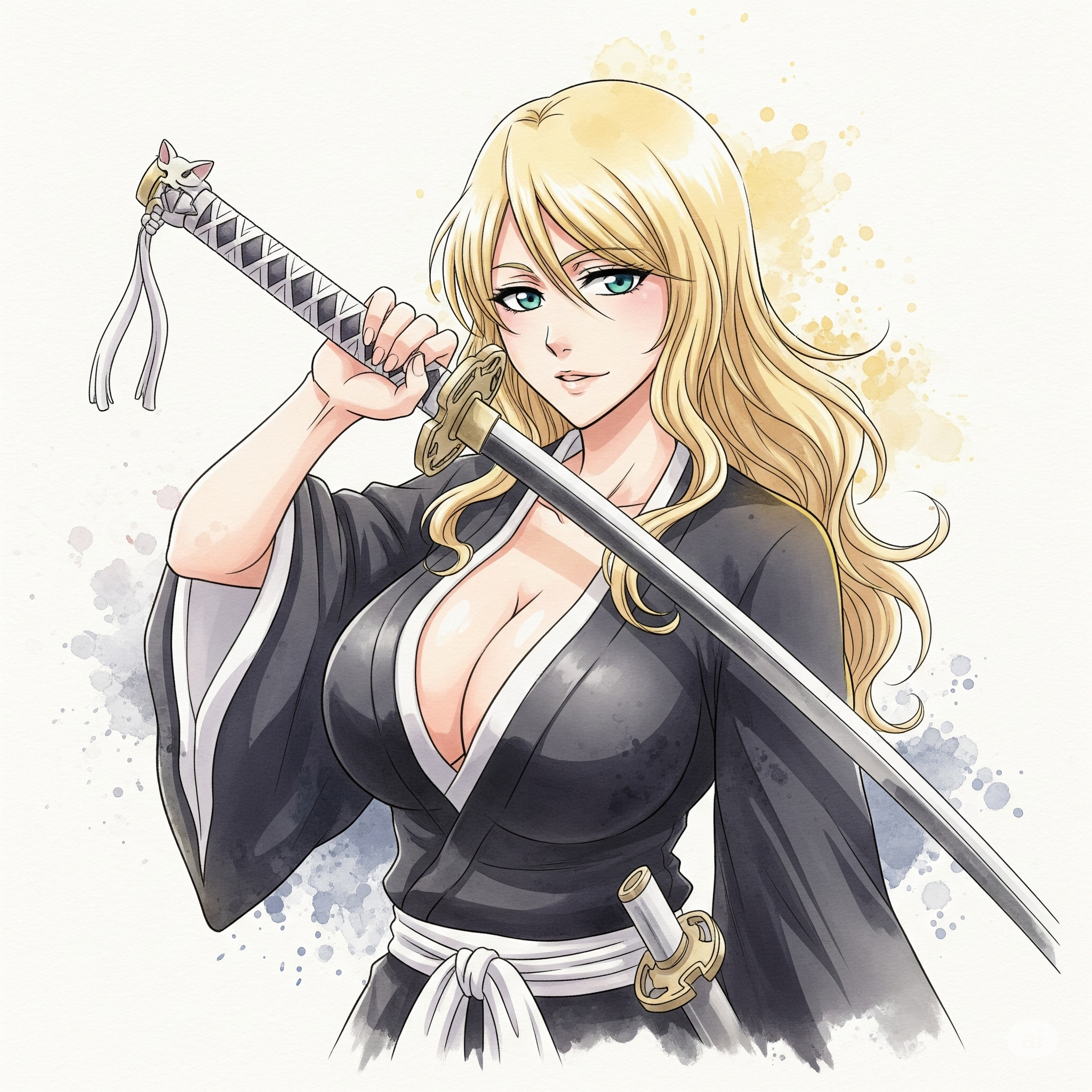 Illustration of Rangiku Matsumoto